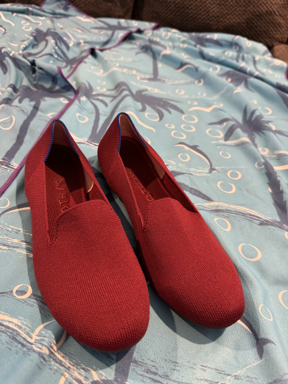 Rothy’s Red Loafers size 9